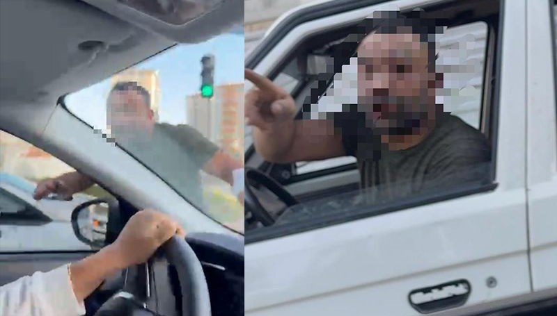 trafikte tartistigi kadinlarinaracina saldirdi jd4V1sCb