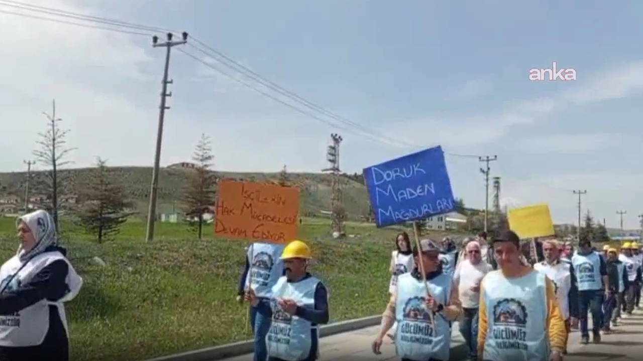 Doruk Madencilik İşçileri Ankara’ya Yürüyüşe Geçti: Başaran Aksu’dan Çarpıcı Açıklamalar